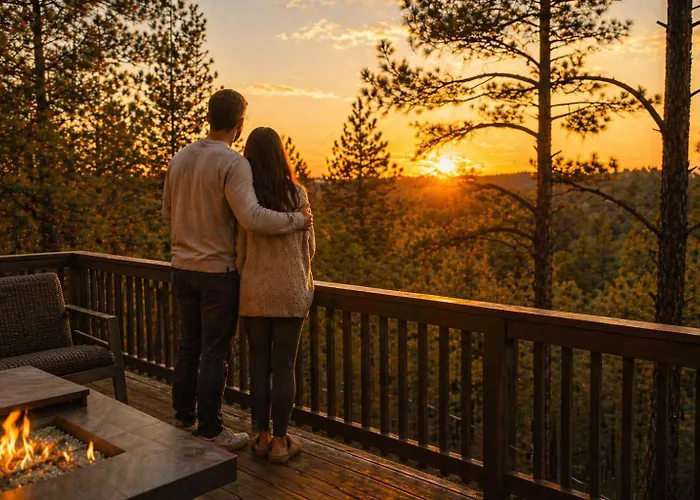 Sunset-view A-frame Sleeps 12 Dog Friendly Chalet *