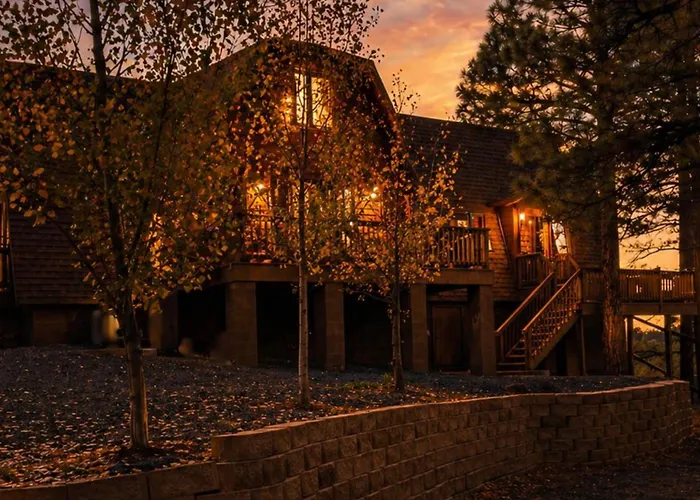 Chalet Sunset-view A-frame Sleeps 12 Dog Friendly Show Low